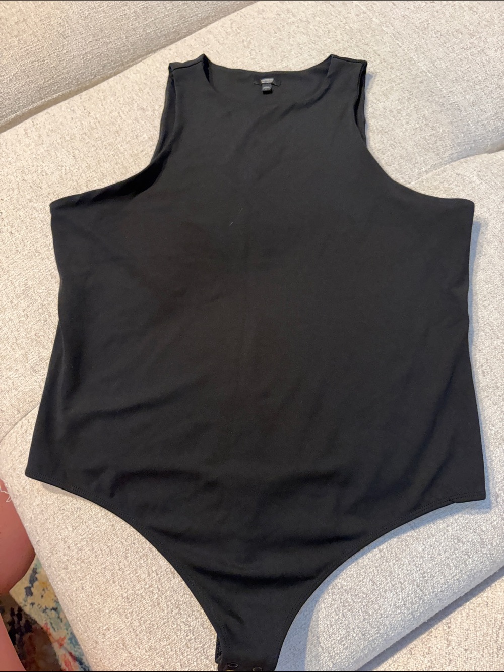 Express Black Racerback Bodysuit